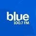 Blue 100.7 Logo