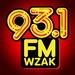 93.1 WZAK - WZAK Logo