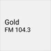 Gold 104.3 Logo